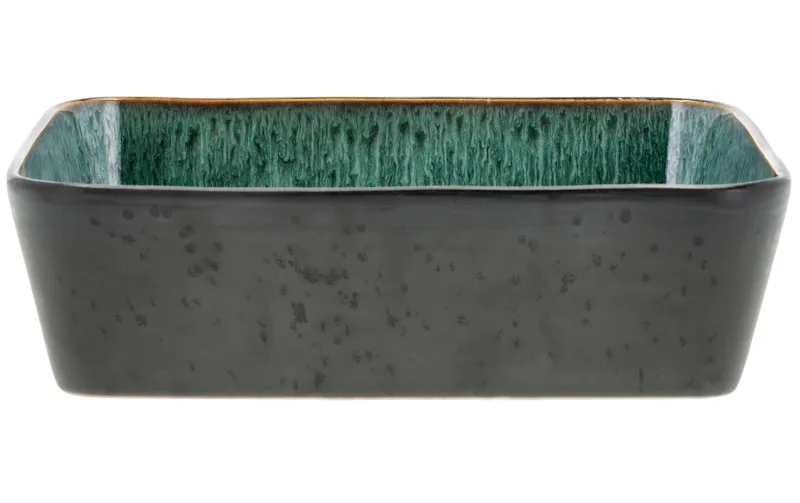 Bitz Schale Gastro 28 cm x 21 cm, 1 pièces, noir/vert