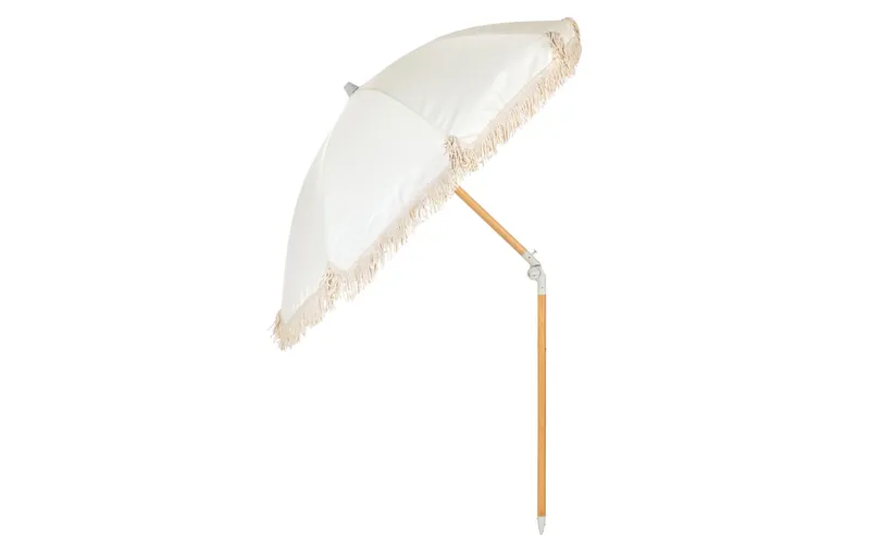 KOOR Sonnenschirm Boho Off-White, 180 cm