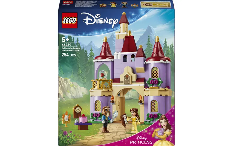LEGO® Disney Das verzauberte Schloss von Belle und dem Biest 43289