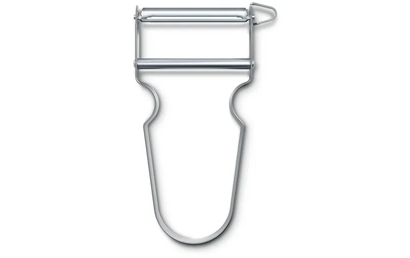 Victorinox Sparschäler Star mit geradem Schliff, Silber