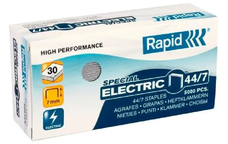 Rapid Heftklammern Strong, 44/7, 5000 pieces