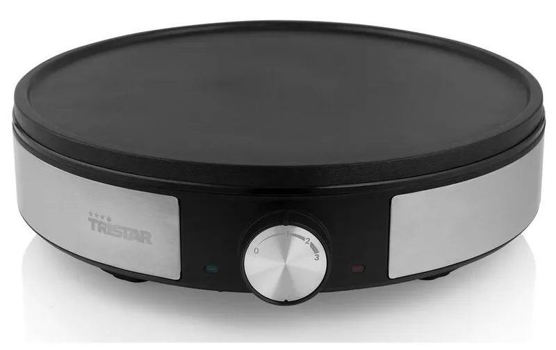 Tristar Crêpe Maker BP-2638 1200 W, black/Silber