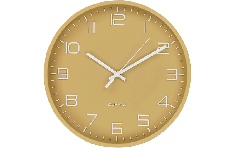 House Nordic Wanduhr Rosolini Ocker