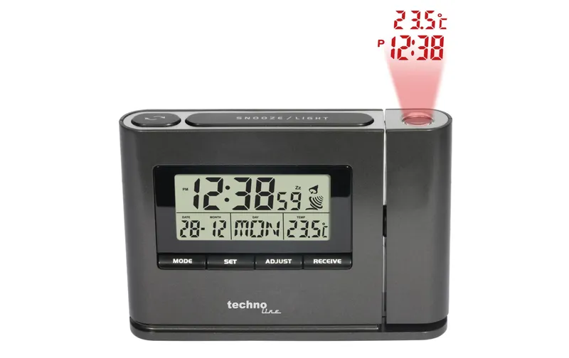 Technoline Funkwecker WT 519 avec Projektion