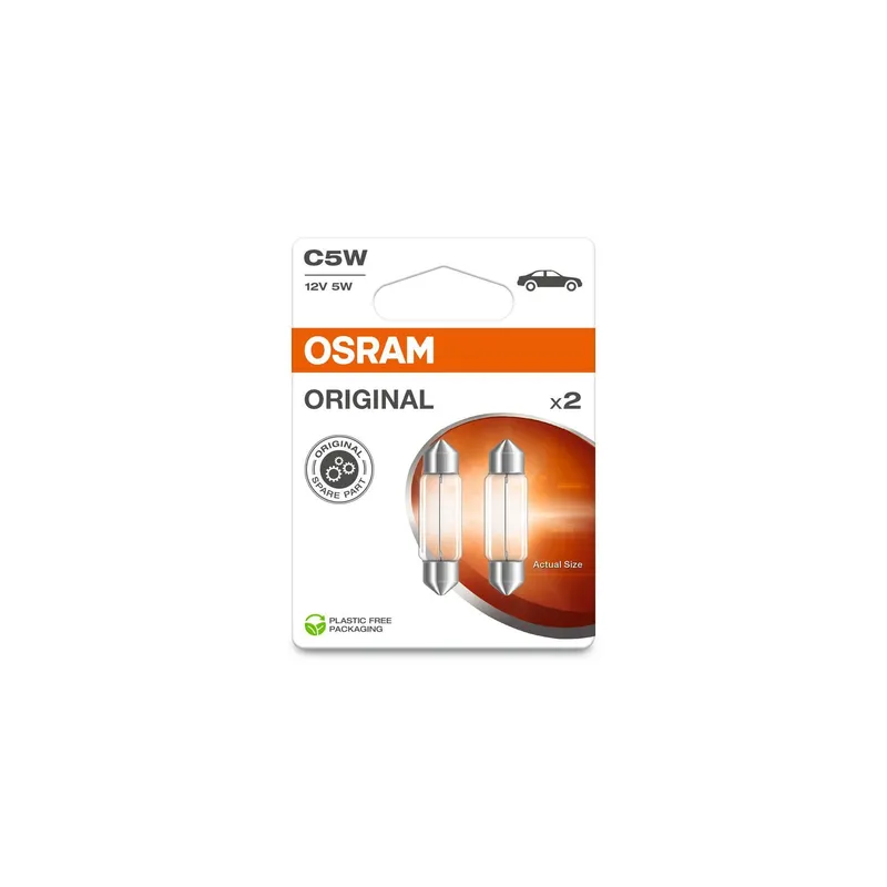 OSRAM Signallampen Original Festoon C5W SV8.5-8 PKW