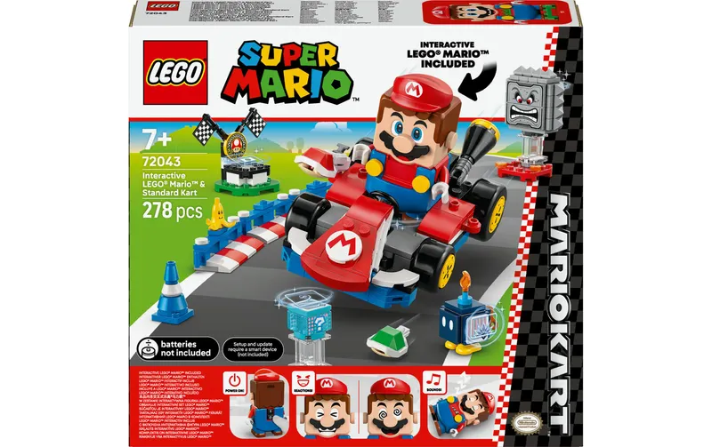 LEGO® Super Mario Interaktiver LEGO e Standard-Kart 72043