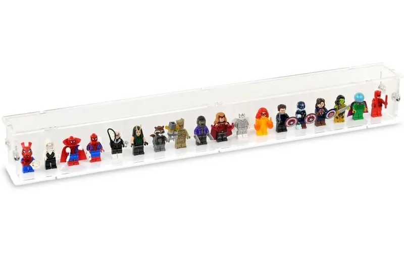 iDisplayit Acryl-Display für 18 LEGO-Minifiguren
