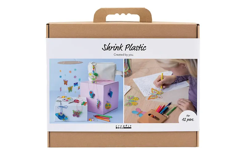 Creativ Company Plastikschrumpfplatten Gruppen-Set