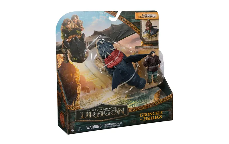 Spinmaster Spielfigurenset Dragons Fleischklops and Fischbein
