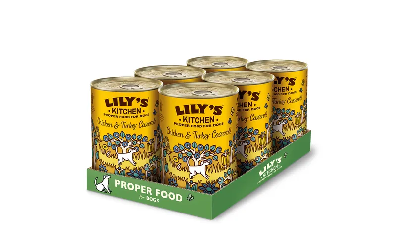 Lily's Kitchen Nassfutter Huhn & Truthahn, 6 x 400 g
