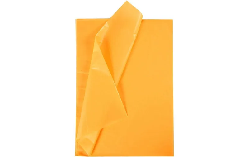 Creativ Company Seidenpapier 50 x 70 cm, 25 Blatt, Gelb