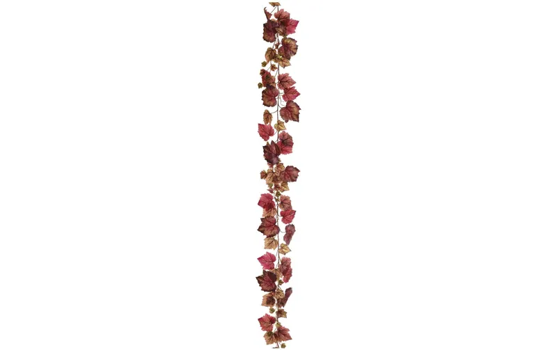 Botanic-Haus Weinlaubengirlande Bordeaux 190 cm