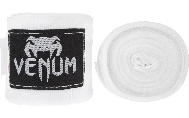 Venum Kontact Boxing Handwraps 4.5 m, Weiss
