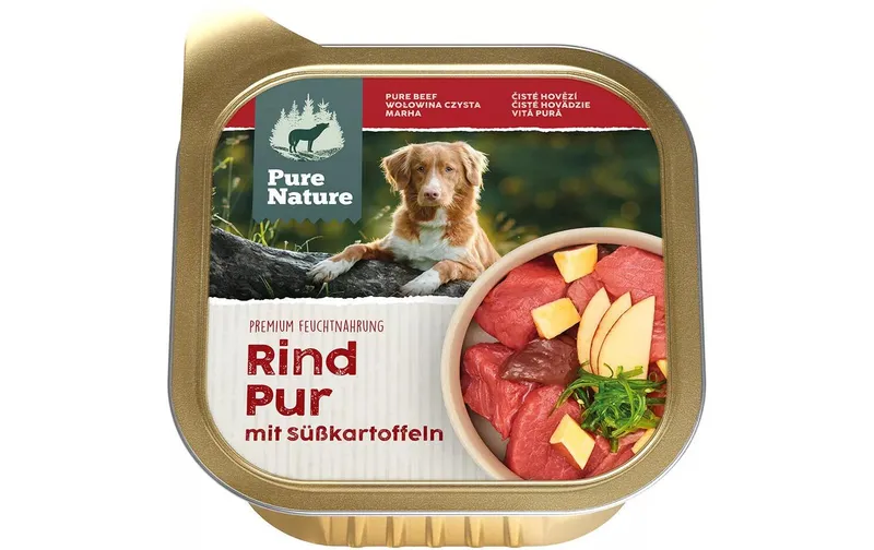 Pure naturalee Nassfutter Rind Pur, 150 g