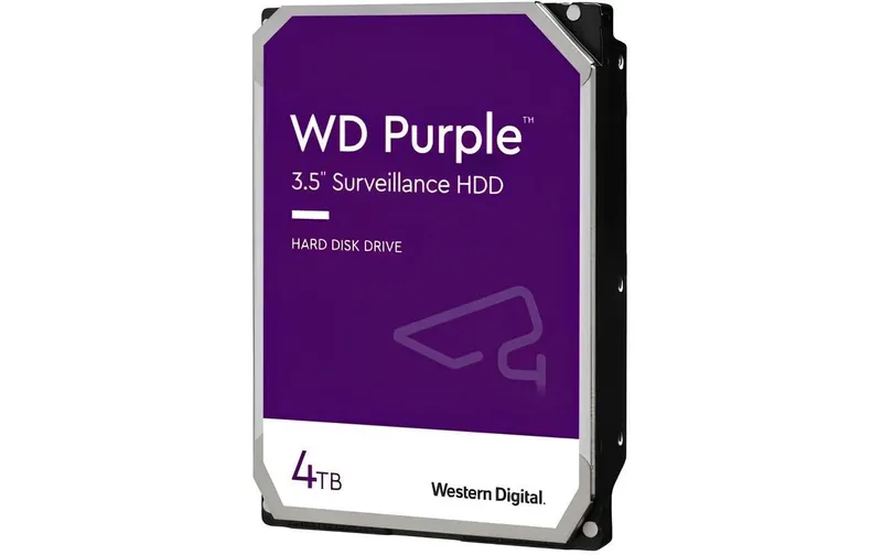 Western Digital Harddisk WD Purple 3.5" SATA 4 TB