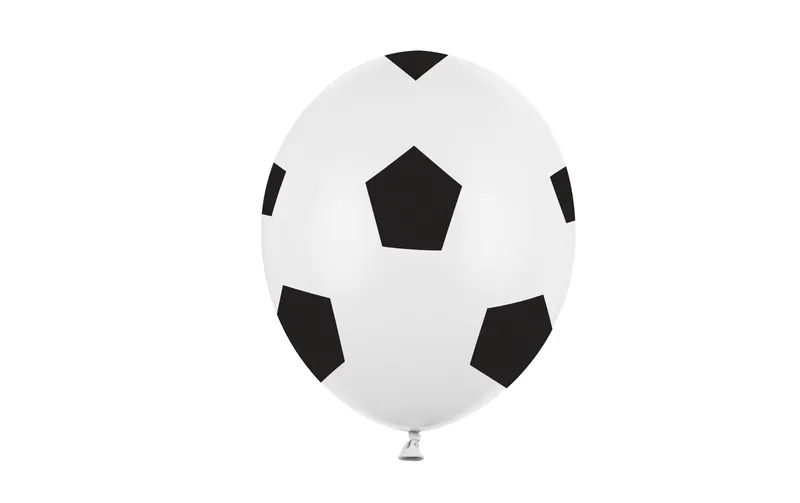 Partydeco Luftballon Fussball Ø 30 cm, 6 pieces