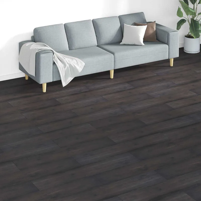Bodenplanken Dunkelgrau 5,26 m² 18 Stk. PVC