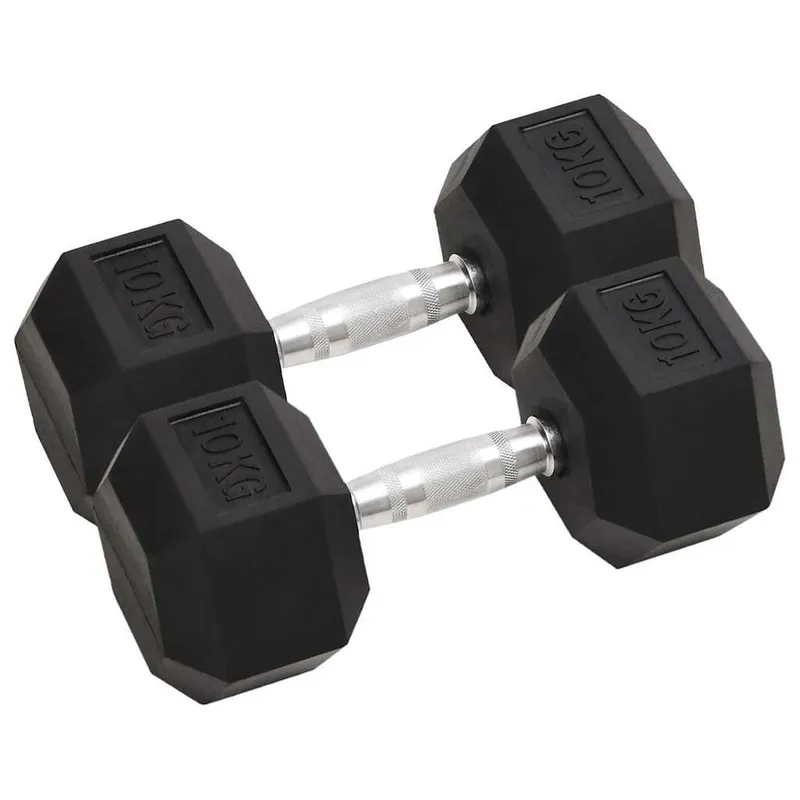 Haltères 2 pcs 10 kg Total Fonte