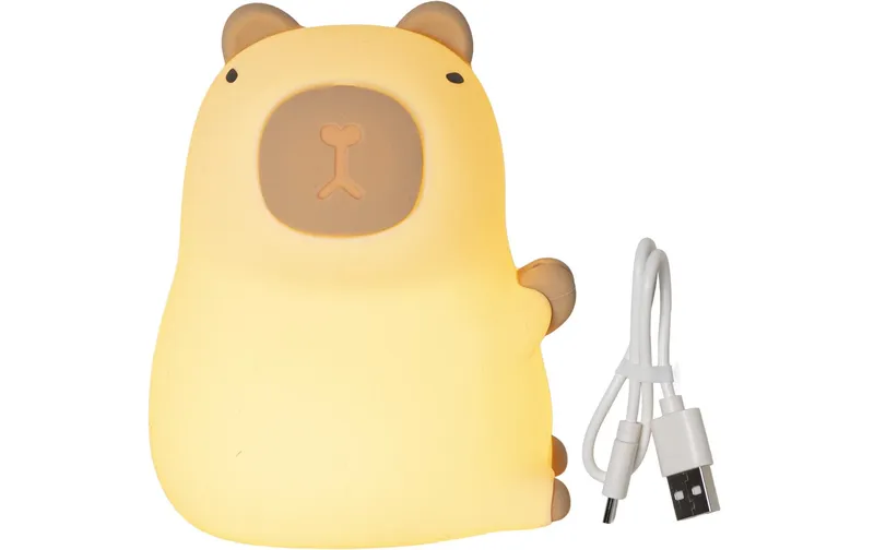 Star Trading Nachtlicht Capybara LED Nachtlicht Functional RGBW Weiss