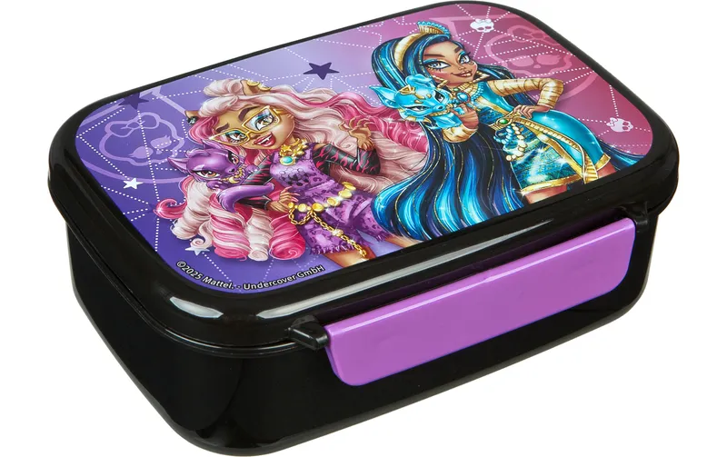 Scooli Lunchbox Monster High Dunkelviolett/black