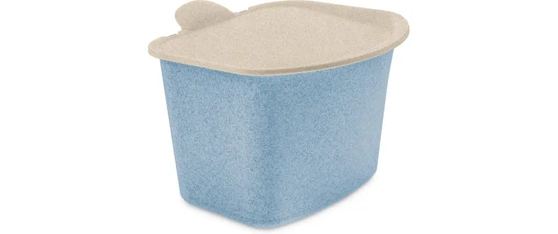 Koziol Recyclingeimer Bibo 3 l, Flower Blue