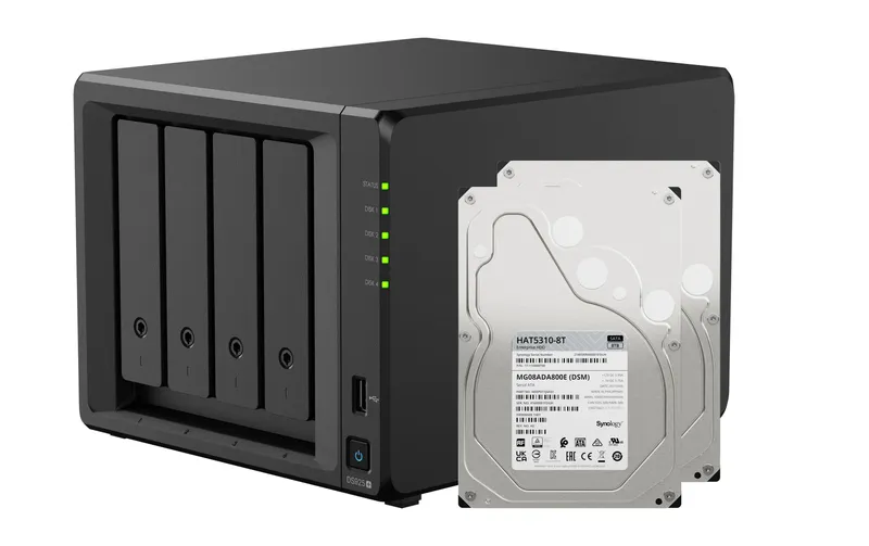 Synology NAS Diskstation DS925+ 4-bay Synology Enterprise HDD 16 TB