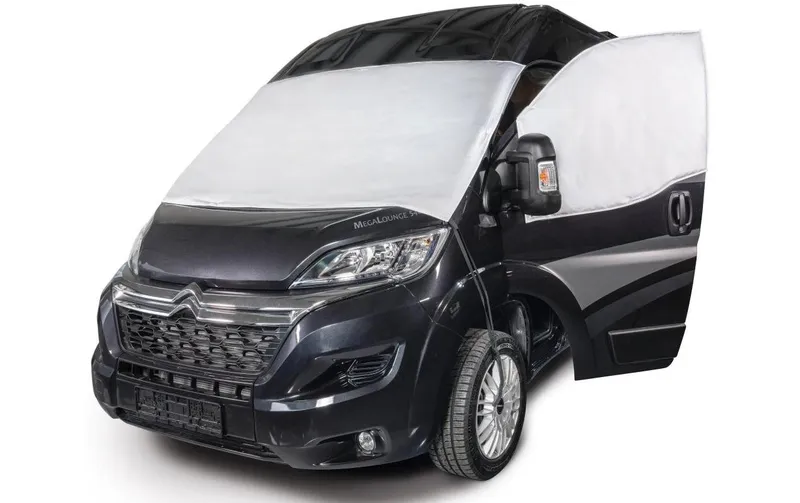 VanSpace Isolierung von Front- und Seitenscheiben, aussen