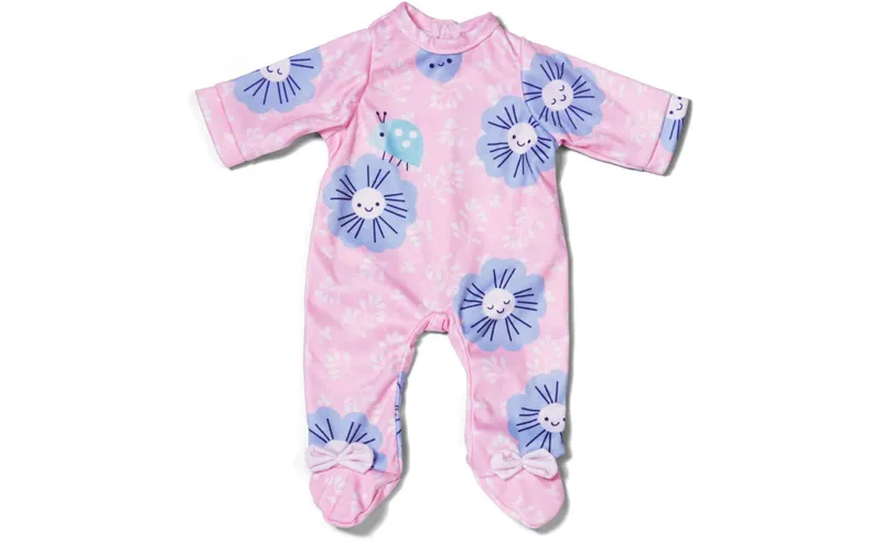 Baby Born Puppenkleidung Strampler Blumen 43 cm