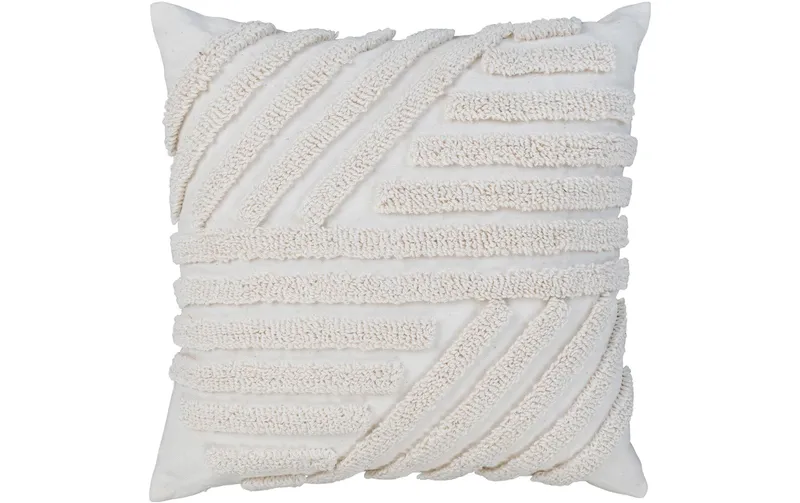 House Nordic Kissen Albany 45 x 45 cm, white