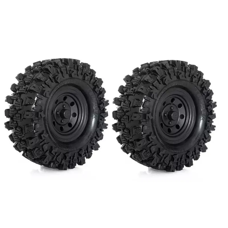 Hobbytech Kompletträder Climber 121/45 mm 1.9" noir, 1 Paar