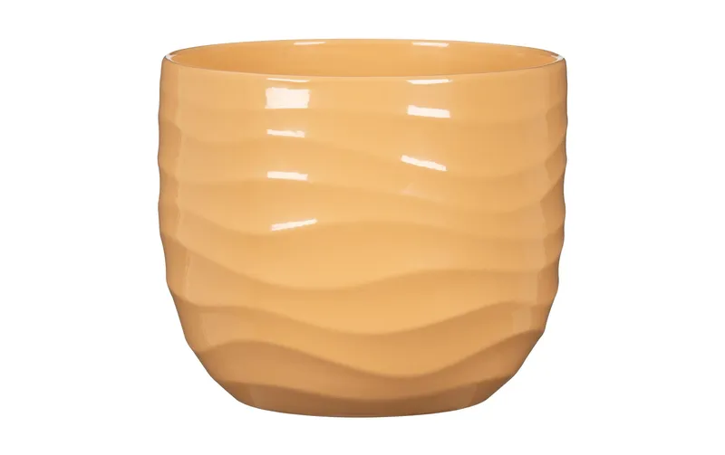 scheurich Blumentopf Breeze Yellow Beach, 24 cm