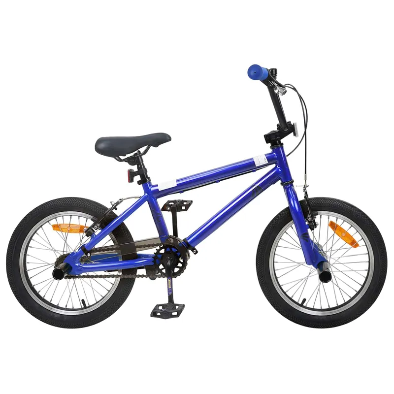 BMX Rad 20 Zoll per über 9 Jahre alt blu scuro