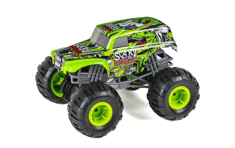 TEC-TOY Monster Truck Scary Monster Gyro & Sound, verde, 1:12