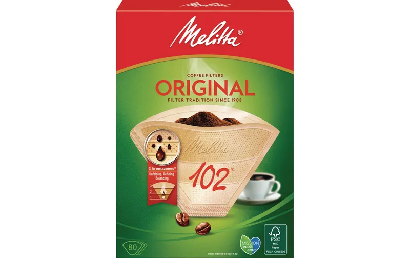 Melitta Filtertüte Original 102 / 80 pezzi 102 80 pezzi