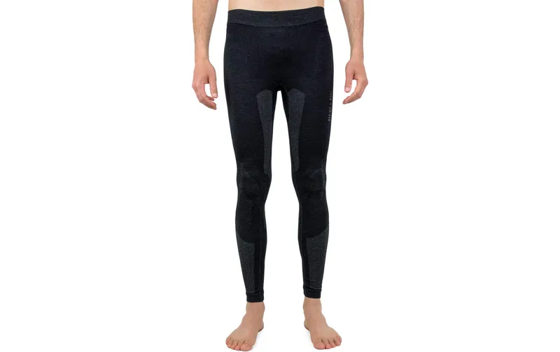Merino & More Herren Funktionsunterhose lang S, Schwarz