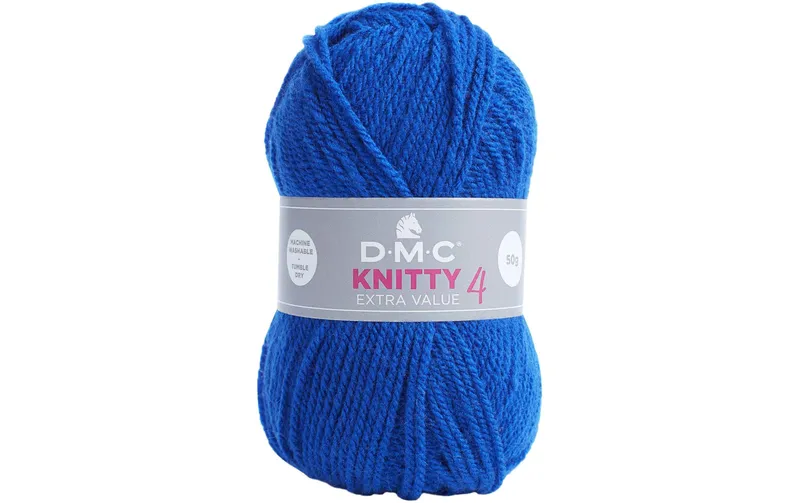 DMC Wolle Knitty 4 Mini Königsblau