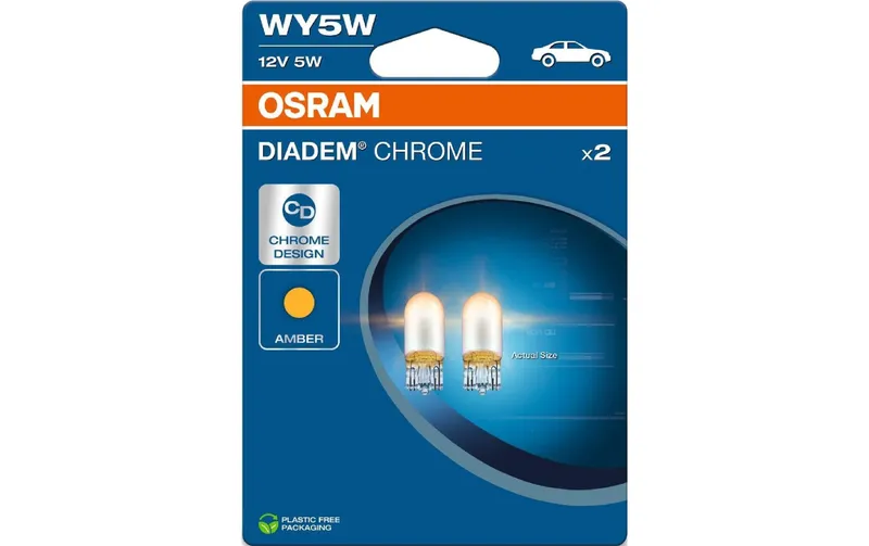 OSRAM Signallampen Chrome WY5W 12 V 5 W PKW