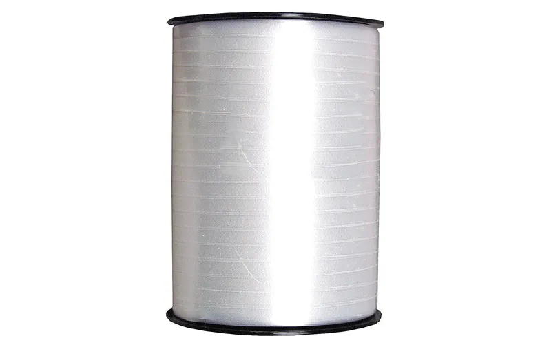 GOLDINA Geschenkband 0.5 cm x 500 m, Weiss