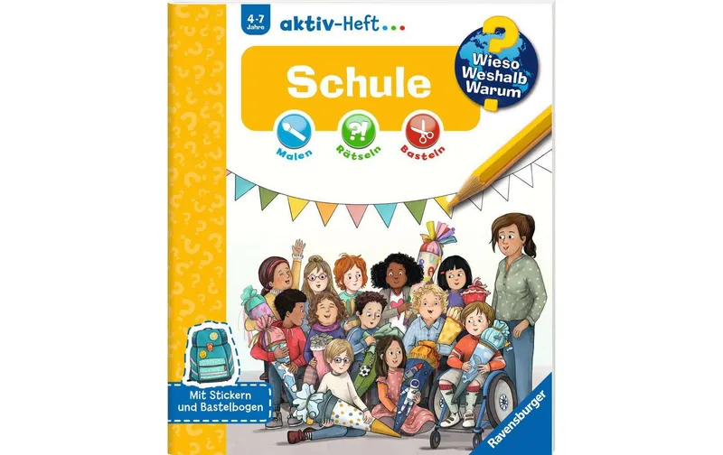 Ravensburger Kinder-Sachbuch WWW aktiv-Heft: Schule
