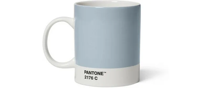 Pantone by Copenhagen Design Strukturbecher 385 ml, 1 pieces, Hellblau/Himmelblau