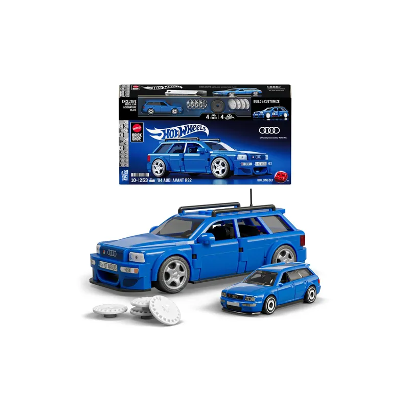 Mega Construx Hot Wheels Mattel Brick Shop Speed Audi Avant
