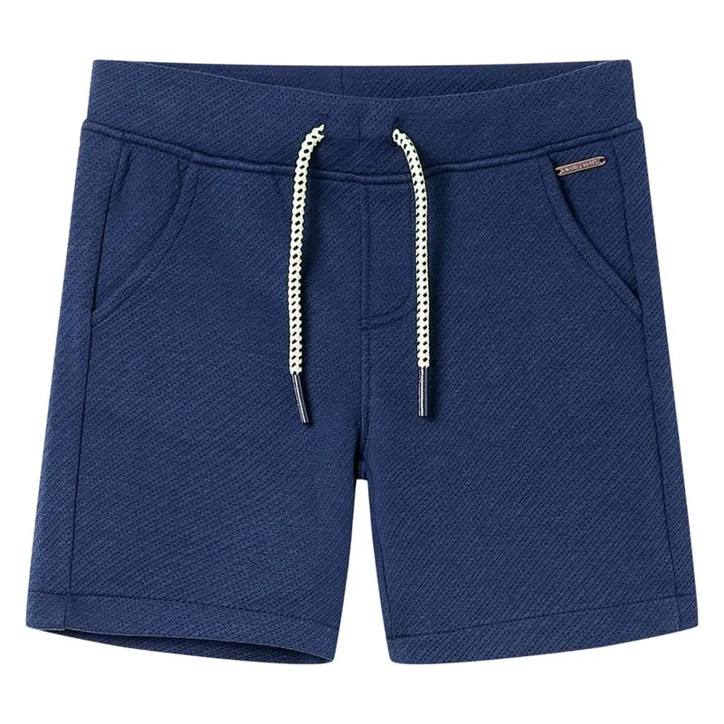 Kindershorts mit Kordelzug Dunkelblau 104
