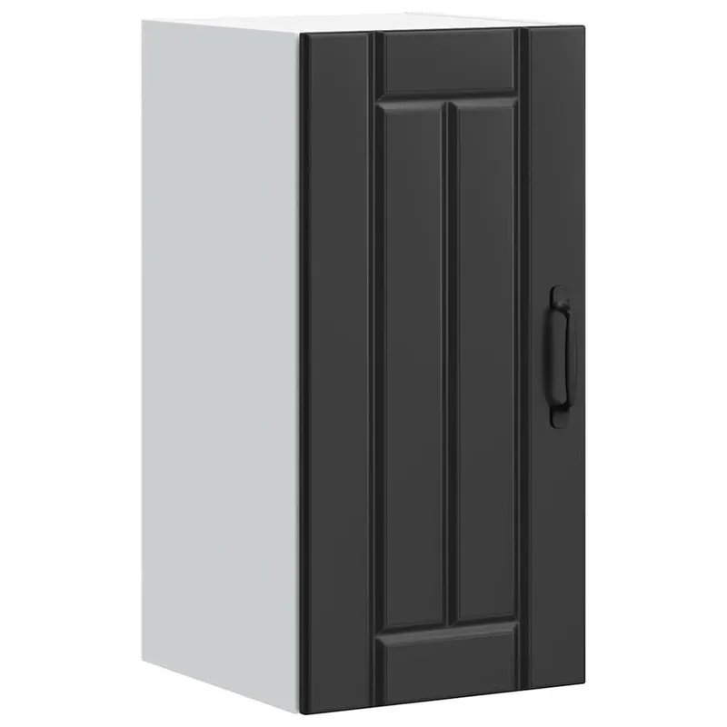 Küchen-Hängeschrank Lucca nero derivato del legno