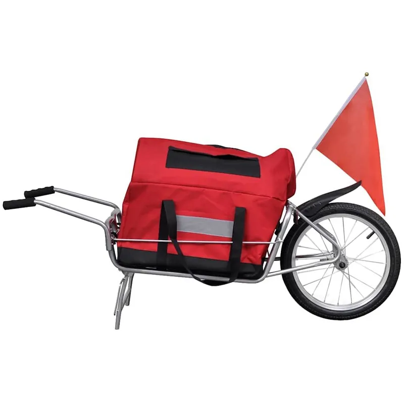 rimorchio bici Einrad con Tasche