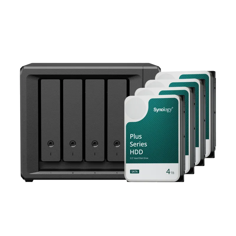 Synology NAS DiskStation DS425+ 4-bay HDD 16 TB