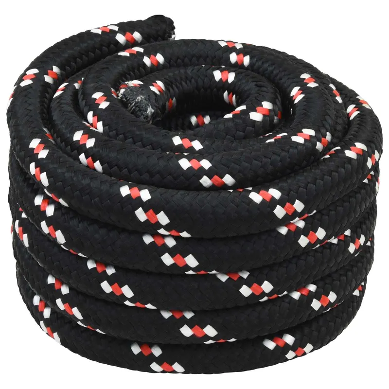 Rovescialetti 6 mm 5 m Nero e Rosso
