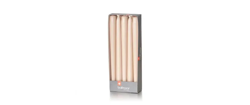 balthasar Etoilekerze 24 cm x 2.2 cm, Taupe, 10 pezzi
