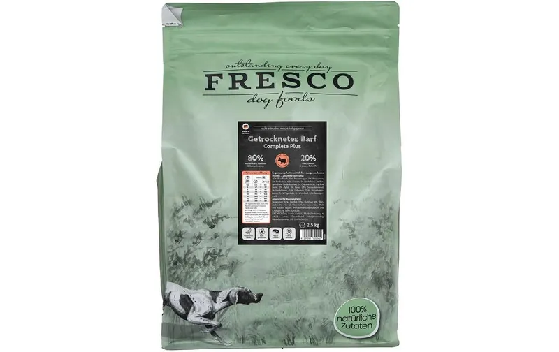 FRESCO Trockenfutter BARF Complete Plus Rind, 2.5 kg