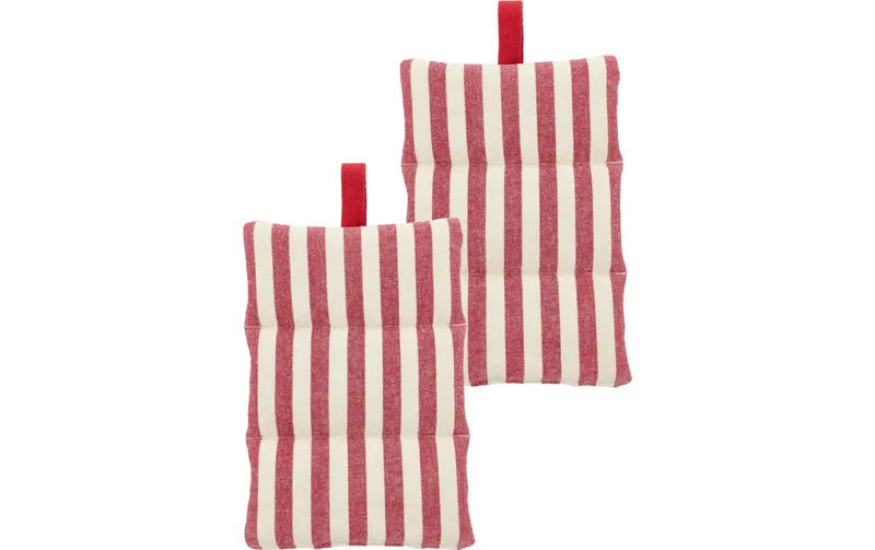 Södahl Topflappen Harmony, 15 x 23 cm, rouge, 2 pièces