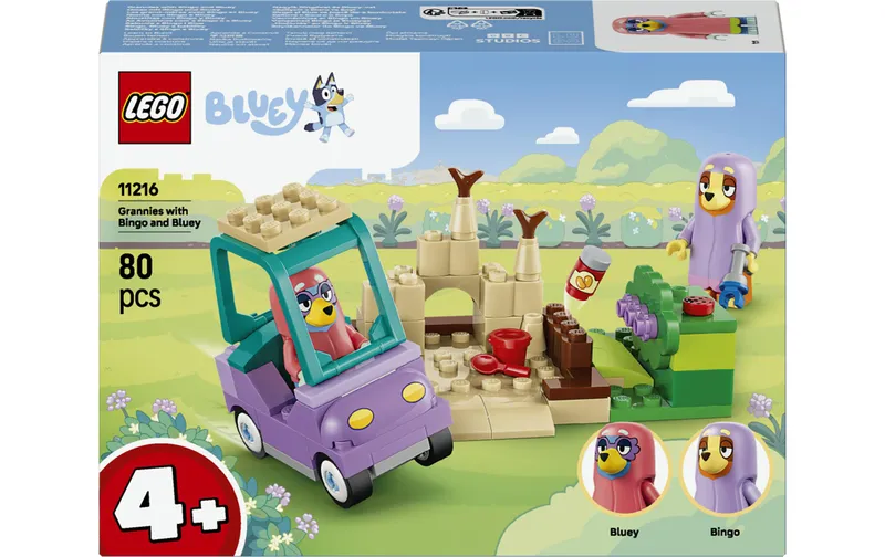 LEGO® Omas mit Bingo und Bluey 11216